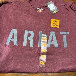 Ariat Burgundy Graphic Tee